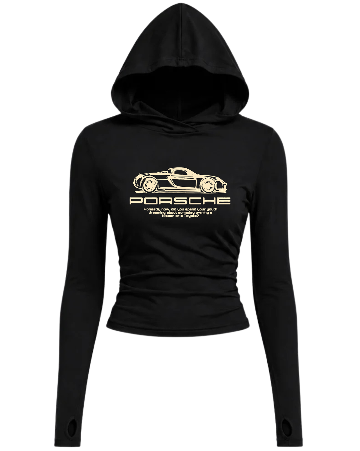 Hooded Long Sleeve Top