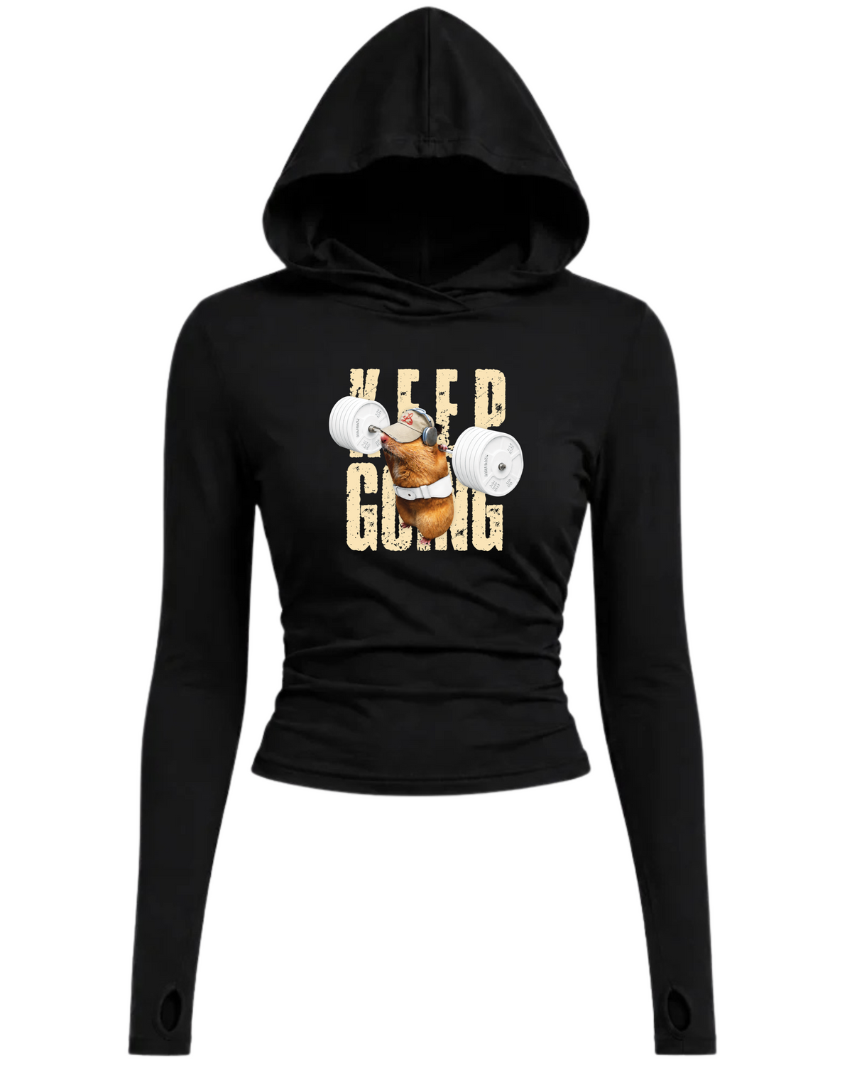 Hooded Long Sleeve Top