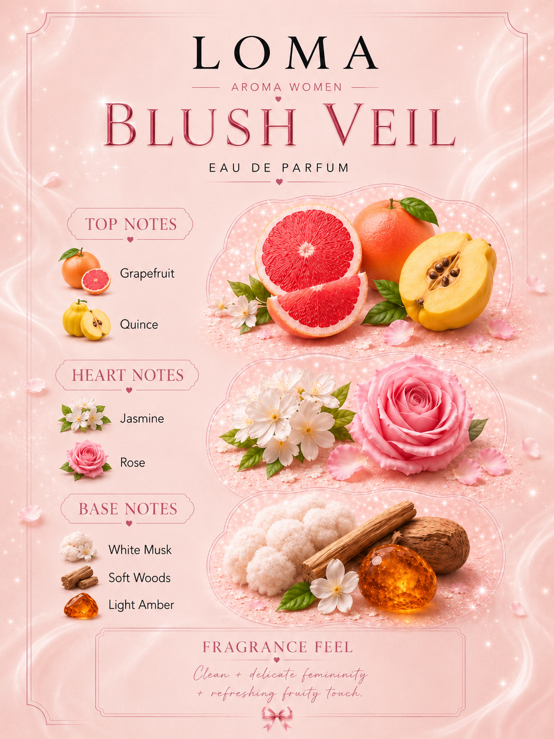 BLUSH VEIL Women - 50 ML