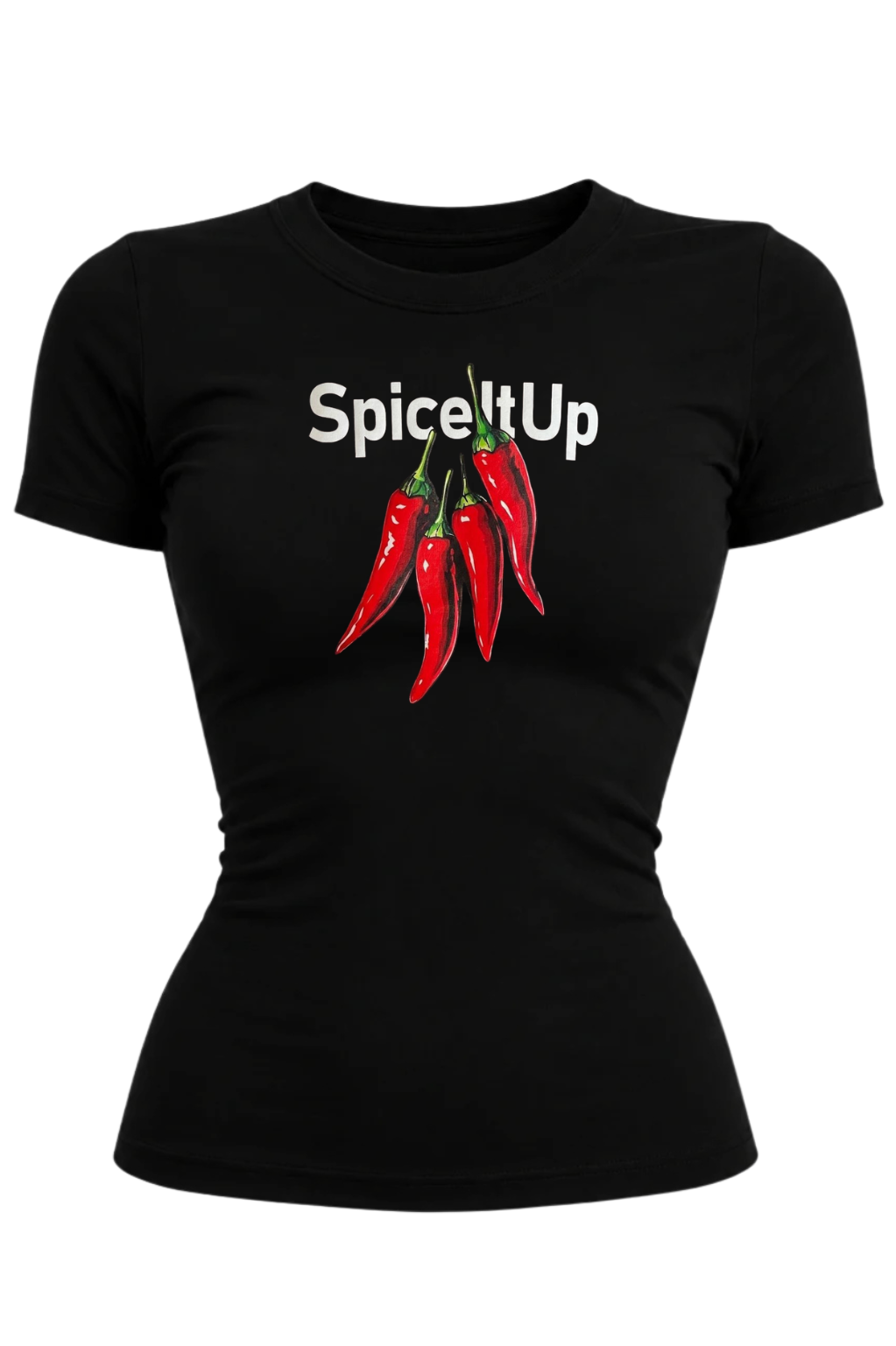 Ribbed Fitted Half Sleeve Top