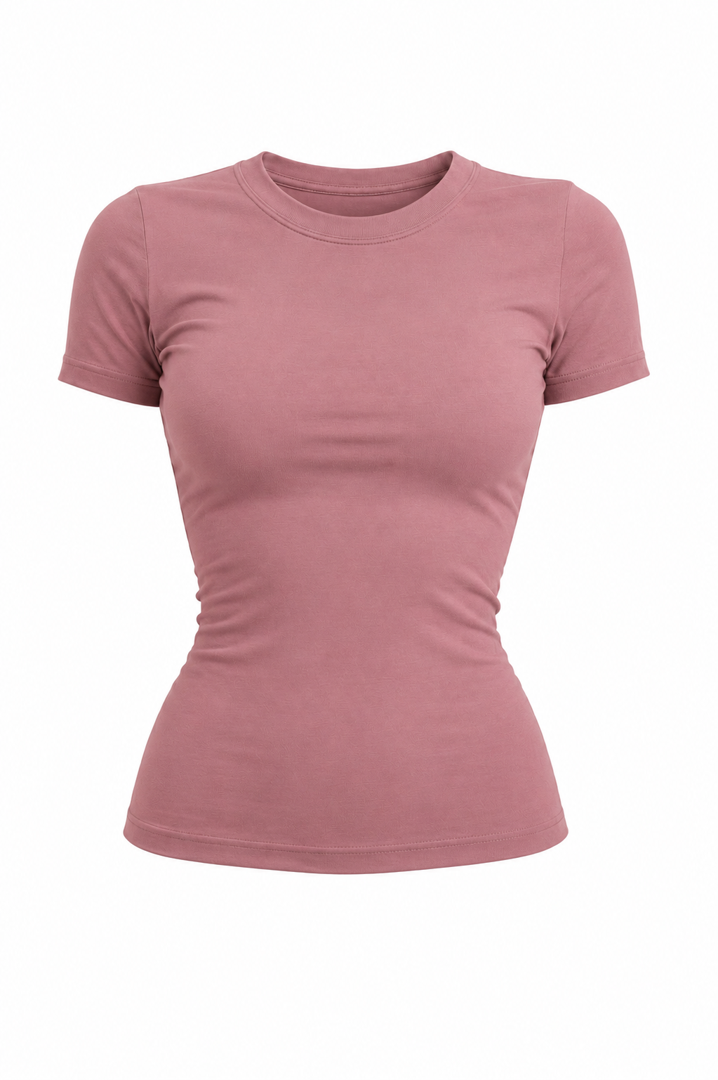 Ribbed Fitted Half Sleeve Top