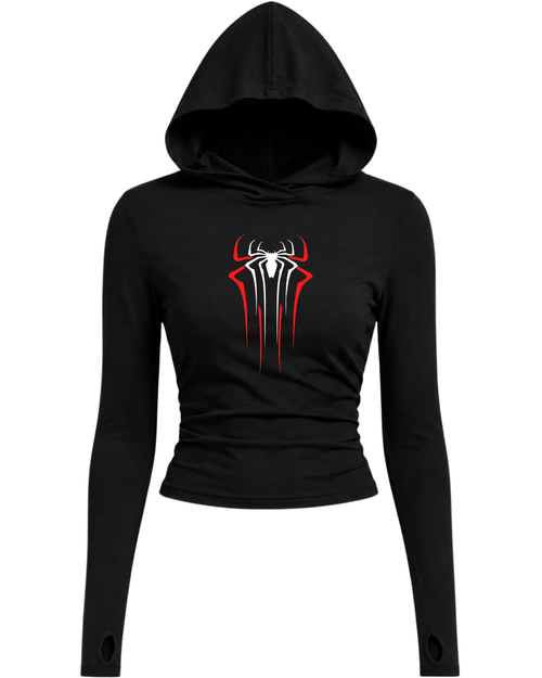 Hooded Long Sleeve Top