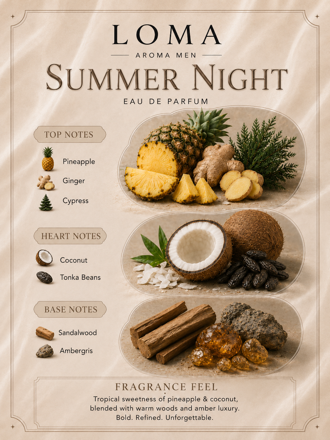 SUMMER NIGHT Men - 50 ML