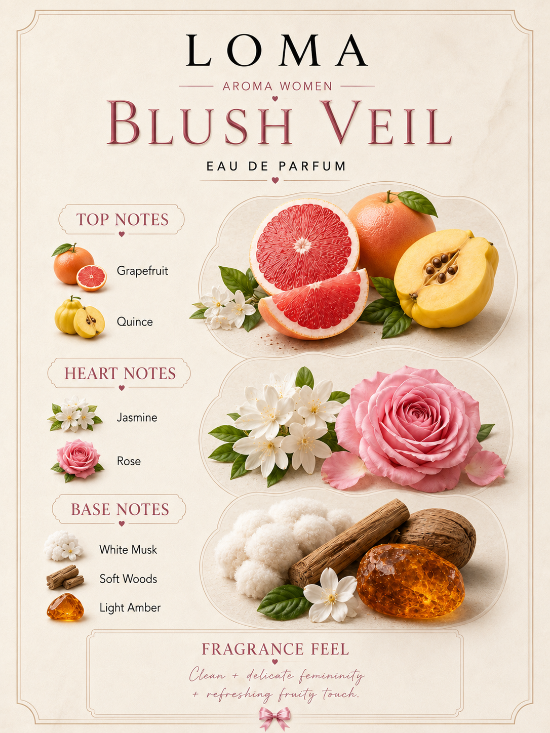 BLUSH VEIL للنساء - 50 مل