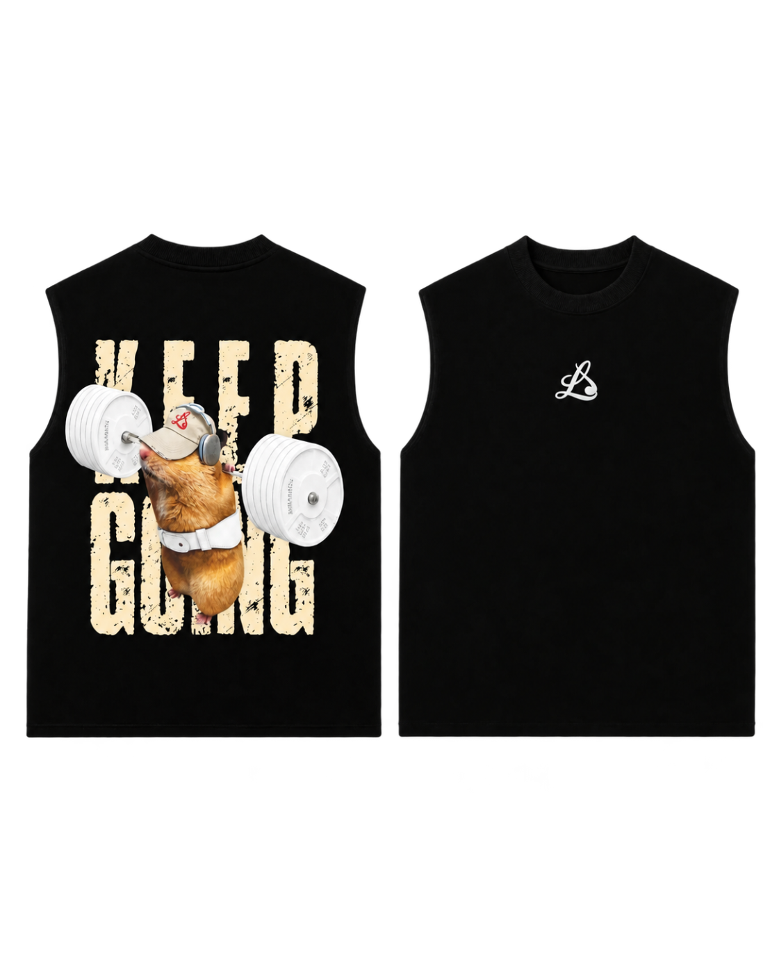 Sleeveless T-Shirt #4