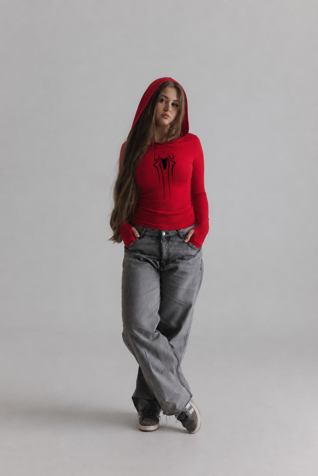 Hooded Long Sleeve Top