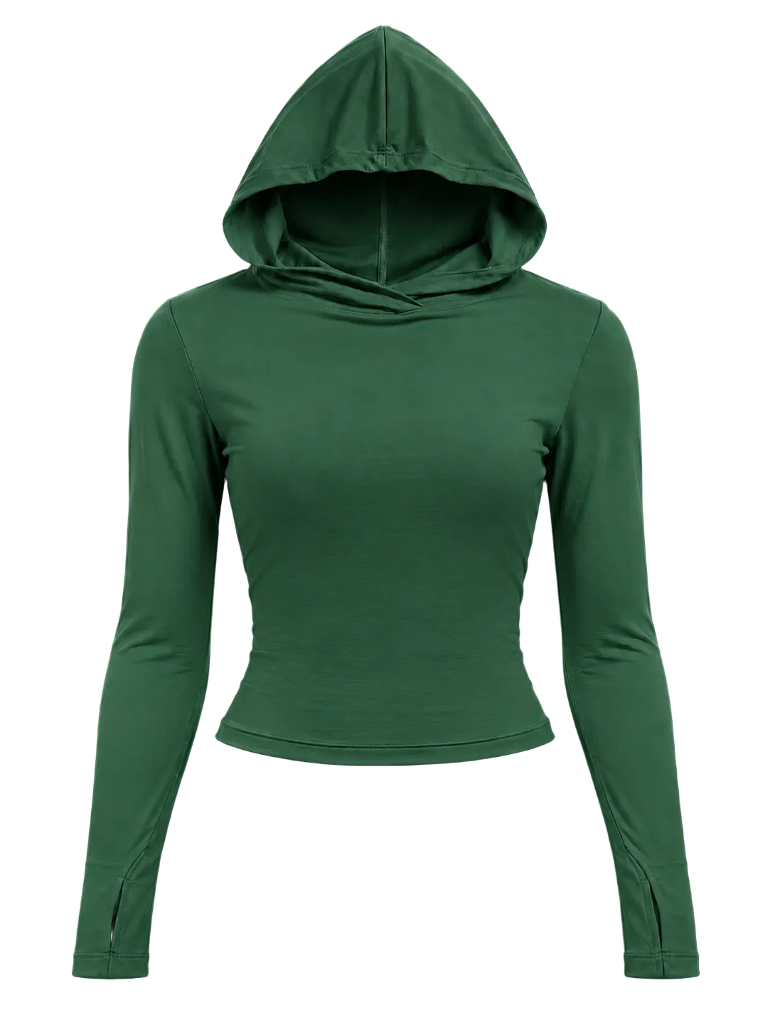 Hooded Long Sleeve Top #1