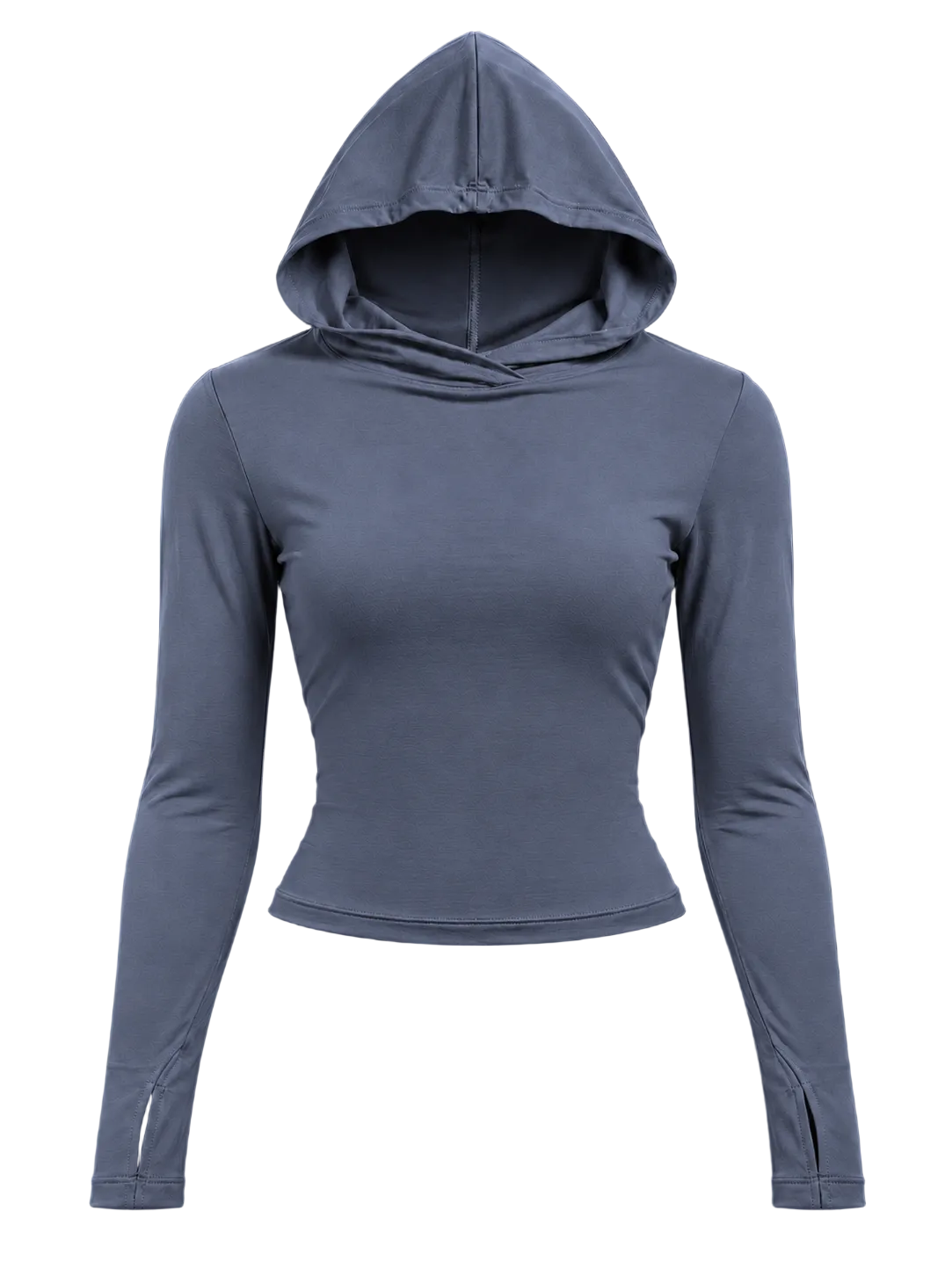 Hooded Long Sleeve Top #1