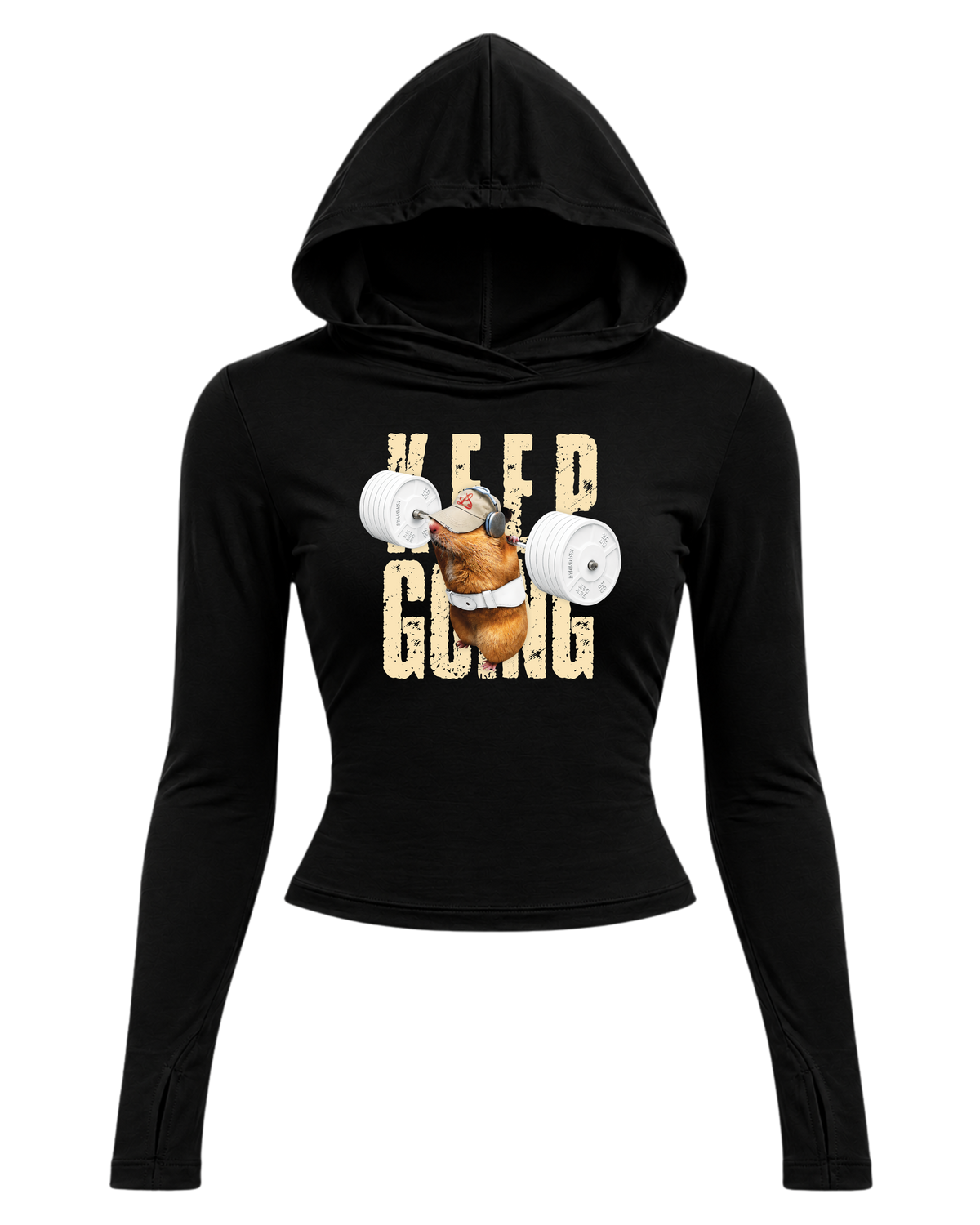 Hooded Long Sleeve Top #5