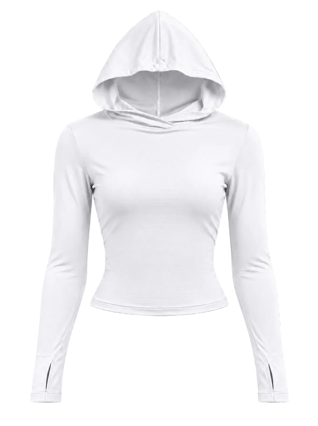 Hooded Long Sleeve Top #1